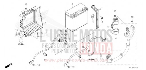 BATTERIE GL1800DAR de 2024